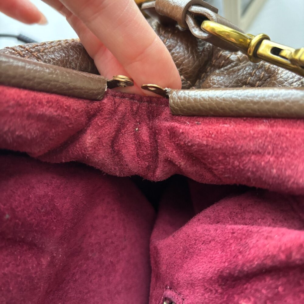 Y2K Marc Jacobs Original Fall 2005 Stam Bag in Chocolate Brown - Picture 10 of 16